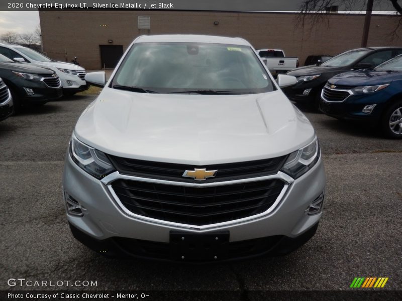 Silver Ice Metallic / Jet Black 2020 Chevrolet Equinox LT
