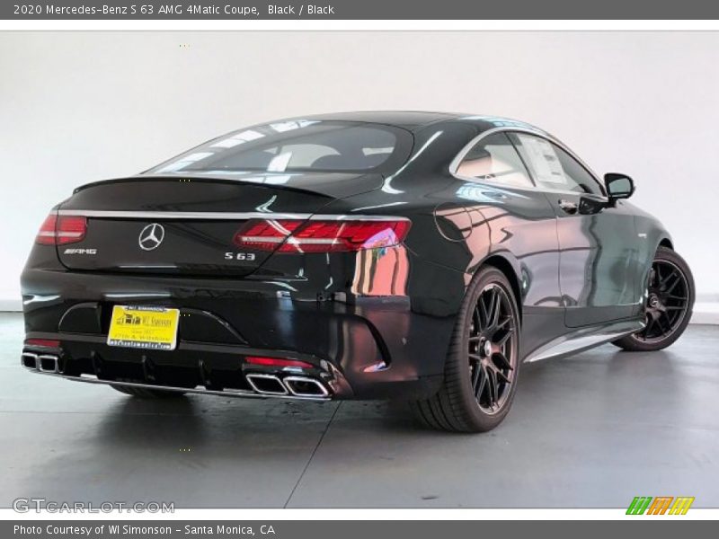 Black / Black 2020 Mercedes-Benz S 63 AMG 4Matic Coupe