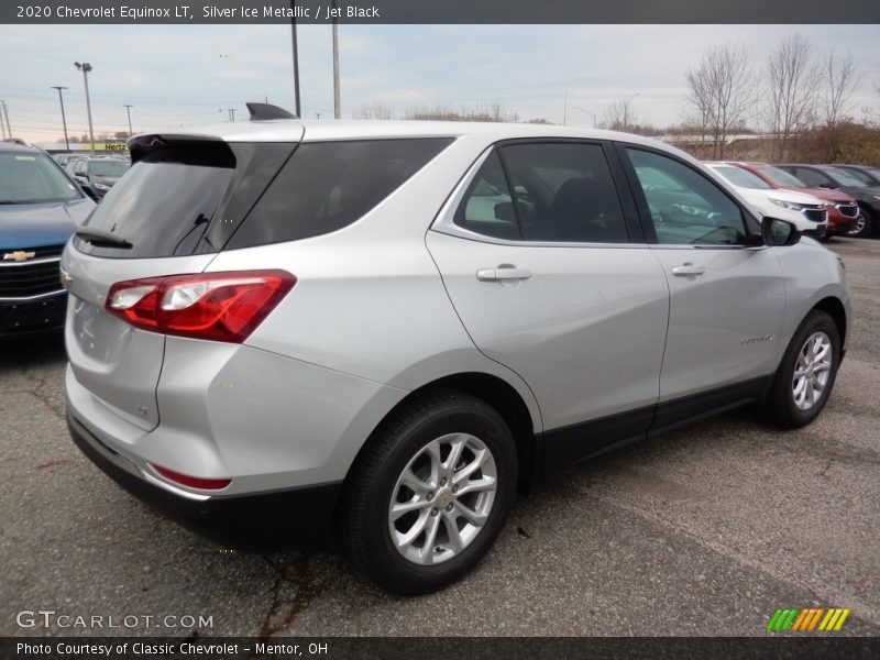 Silver Ice Metallic / Jet Black 2020 Chevrolet Equinox LT