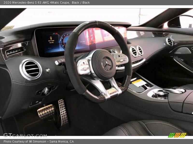 Dashboard of 2020 S 63 AMG 4Matic Coupe