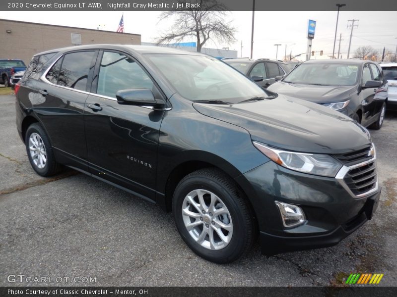 Nightfall Gray Metallic / Jet Black 2020 Chevrolet Equinox LT AWD