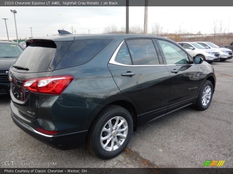 Nightfall Gray Metallic / Jet Black 2020 Chevrolet Equinox LT AWD