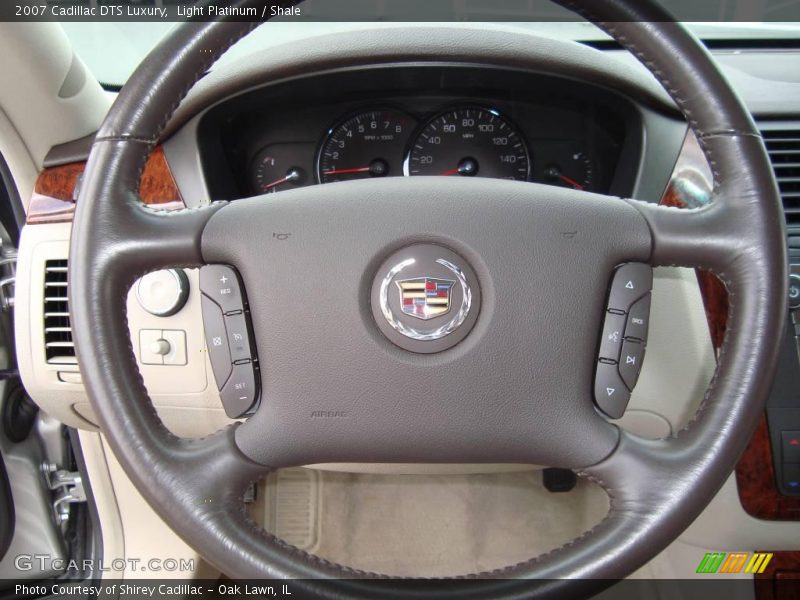 Light Platinum / Shale 2007 Cadillac DTS Luxury