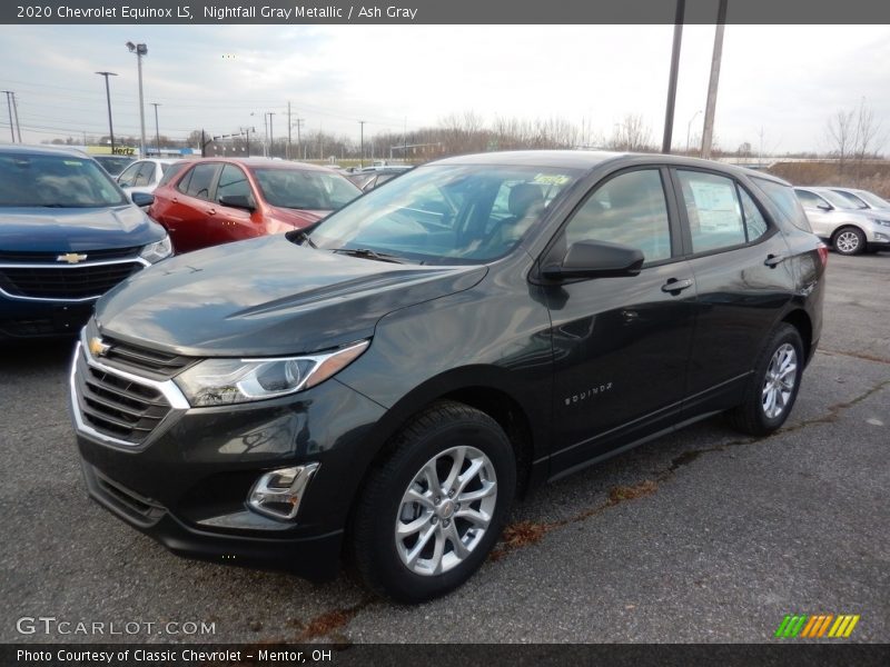 Nightfall Gray Metallic / Ash Gray 2020 Chevrolet Equinox LS