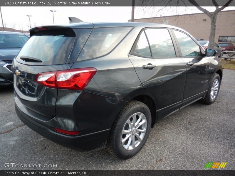 Nightfall Gray Metallic / Ash Gray 2020 Chevrolet Equinox LS