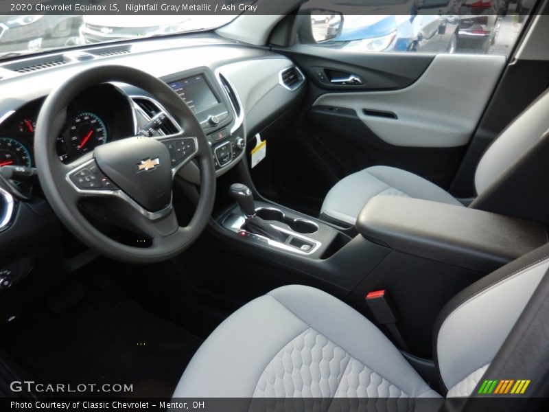 Nightfall Gray Metallic / Ash Gray 2020 Chevrolet Equinox LS