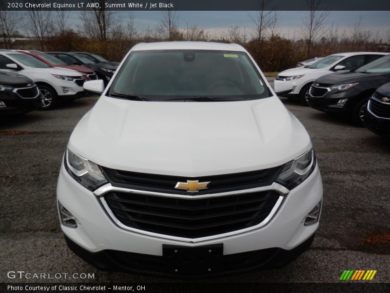 Summit White / Jet Black 2020 Chevrolet Equinox LT AWD