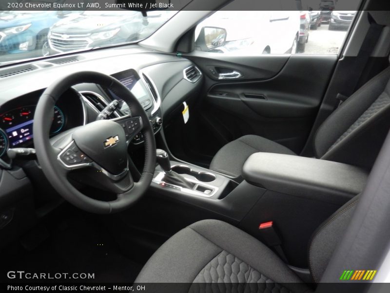 Front Seat of 2020 Equinox LT AWD