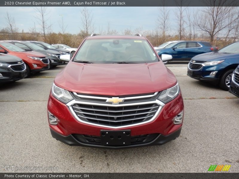 Cajun Red Tintcoat / Jet Black 2020 Chevrolet Equinox Premier AWD