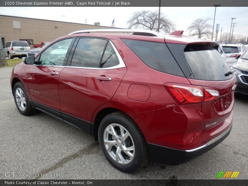 Cajun Red Tintcoat / Jet Black 2020 Chevrolet Equinox Premier AWD