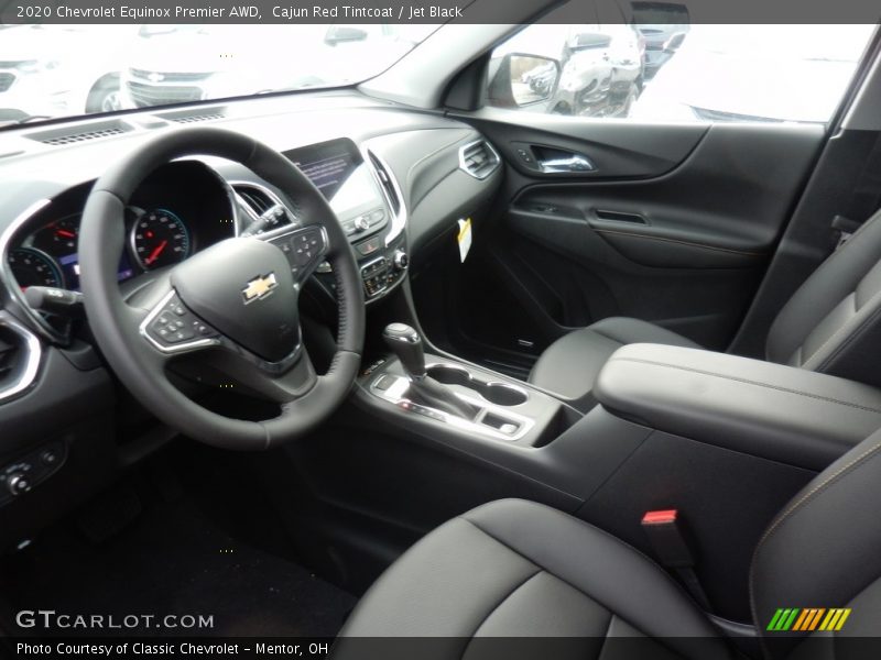 Front Seat of 2020 Equinox Premier AWD