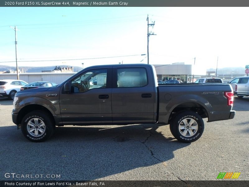 Magnetic / Medium Earth Gray 2020 Ford F150 XL SuperCrew 4x4