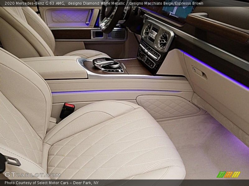Front Seat of 2020 G 63 AMG
