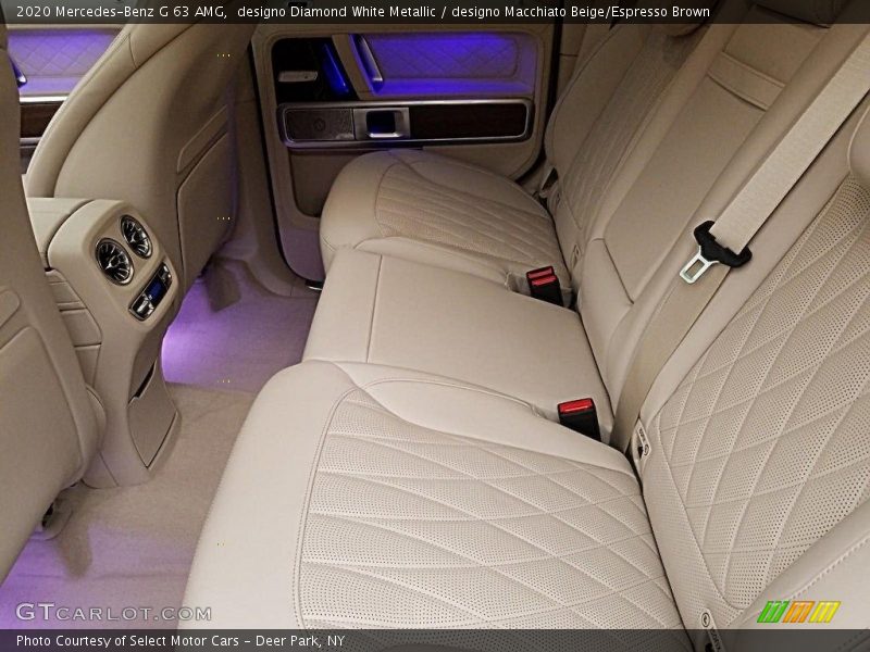 Rear Seat of 2020 G 63 AMG
