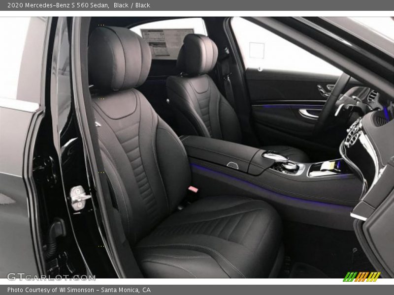 Black / Black 2020 Mercedes-Benz S 560 Sedan
