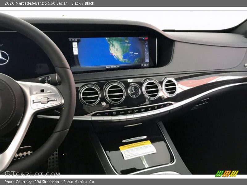 Black / Black 2020 Mercedes-Benz S 560 Sedan