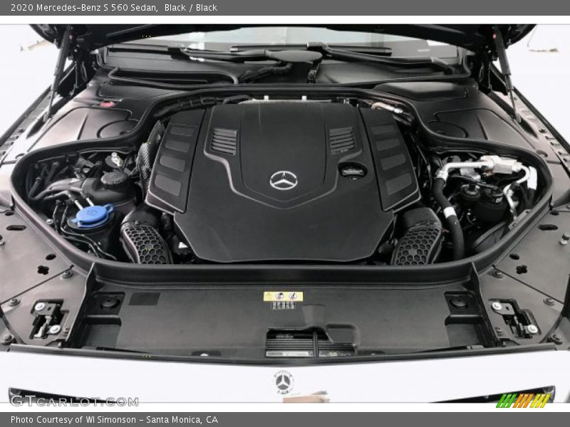  2020 S 560 Sedan Engine - 4.0 Liter DI biturbo DOHC 32-Valve VVT V8