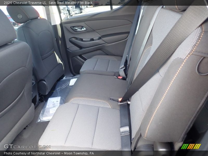 Satin Steel Metallic / Jet Black 2020 Chevrolet Traverse LS