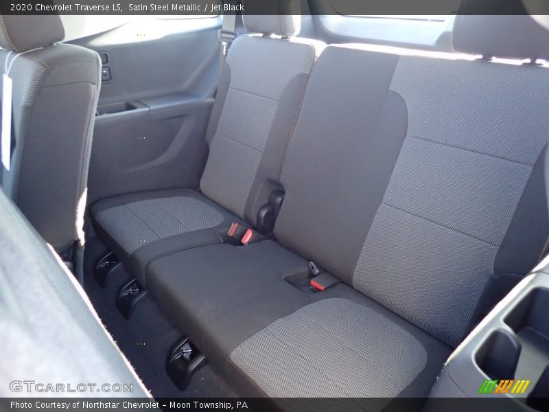 Satin Steel Metallic / Jet Black 2020 Chevrolet Traverse LS