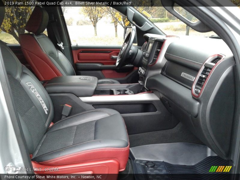  2019 1500 Rebel Quad Cab 4x4 Black/Red Interior