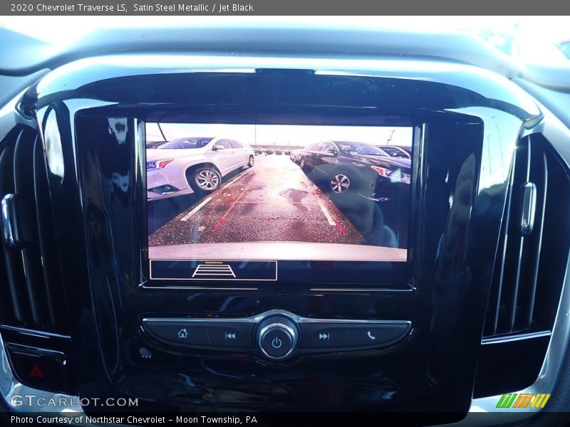 Satin Steel Metallic / Jet Black 2020 Chevrolet Traverse LS