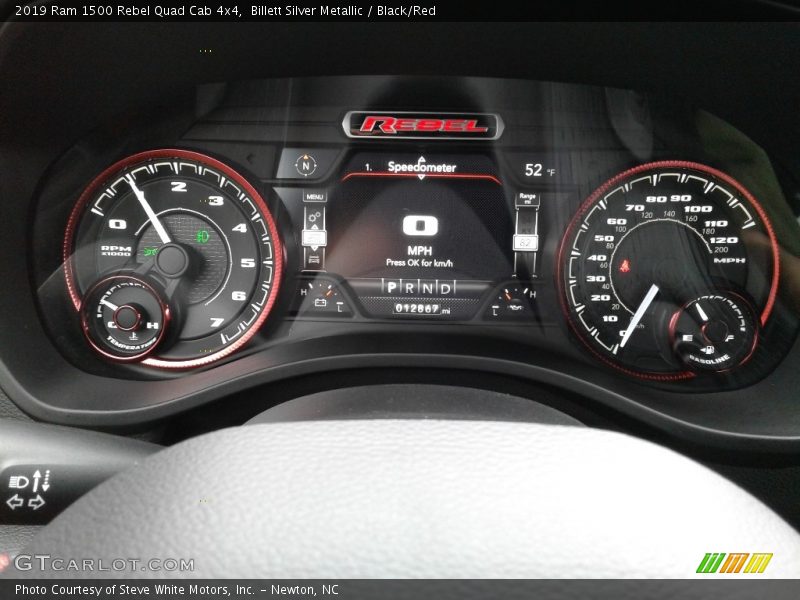  2019 1500 Rebel Quad Cab 4x4 Rebel Quad Cab 4x4 Gauges