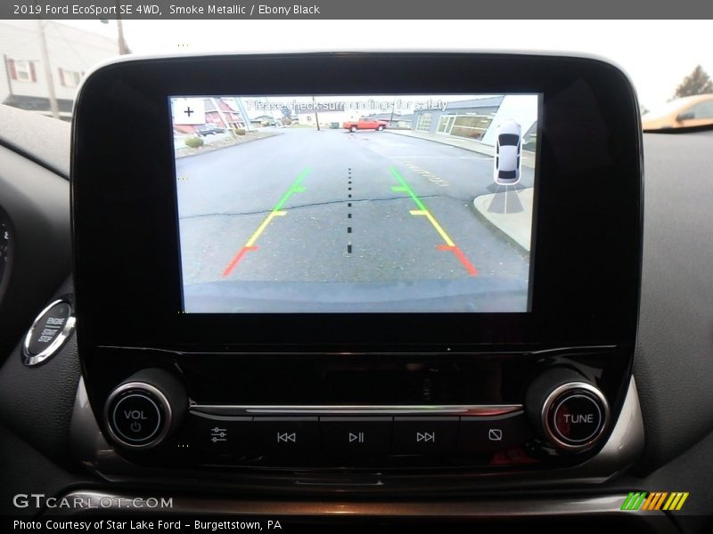 Smoke Metallic / Ebony Black 2019 Ford EcoSport SE 4WD