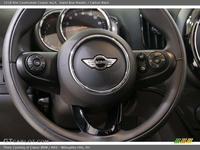 Island Blue Metallic / Carbon Black 2018 Mini Countryman Cooper ALL4