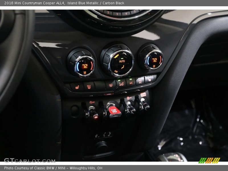 Island Blue Metallic / Carbon Black 2018 Mini Countryman Cooper ALL4