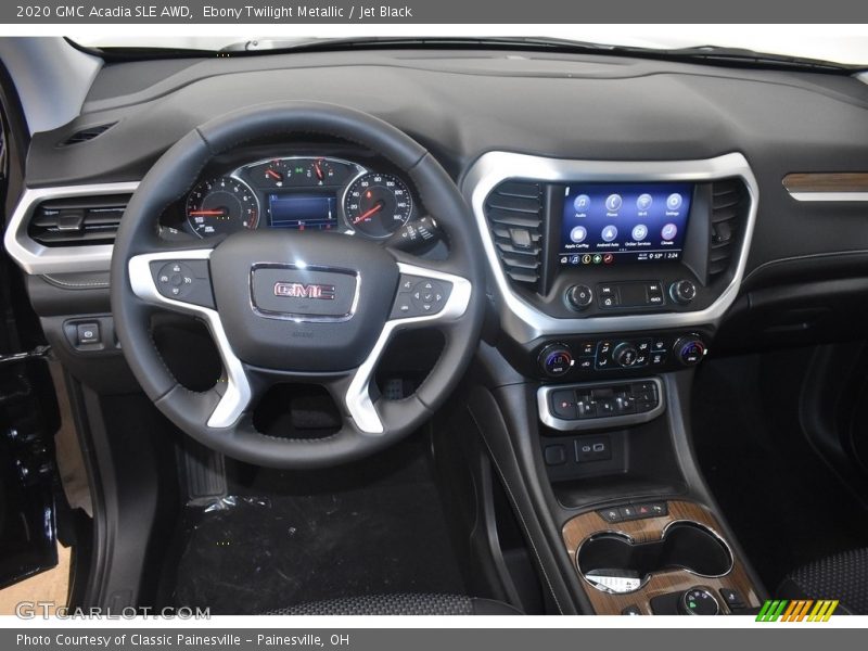 Dashboard of 2020 Acadia SLE AWD
