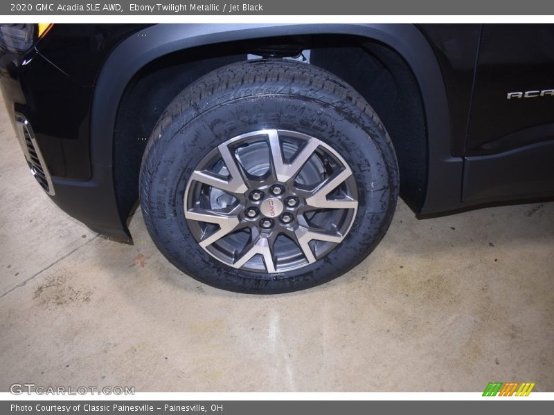 Ebony Twilight Metallic / Jet Black 2020 GMC Acadia SLE AWD