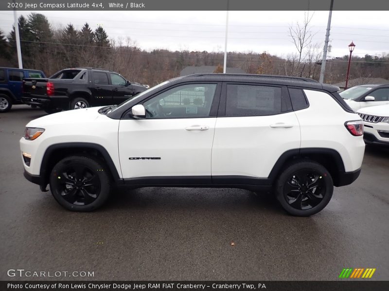  2020 Compass Latitude 4x4 White