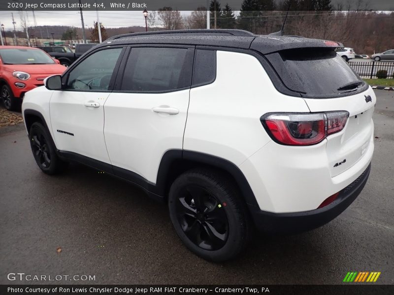 White / Black 2020 Jeep Compass Latitude 4x4