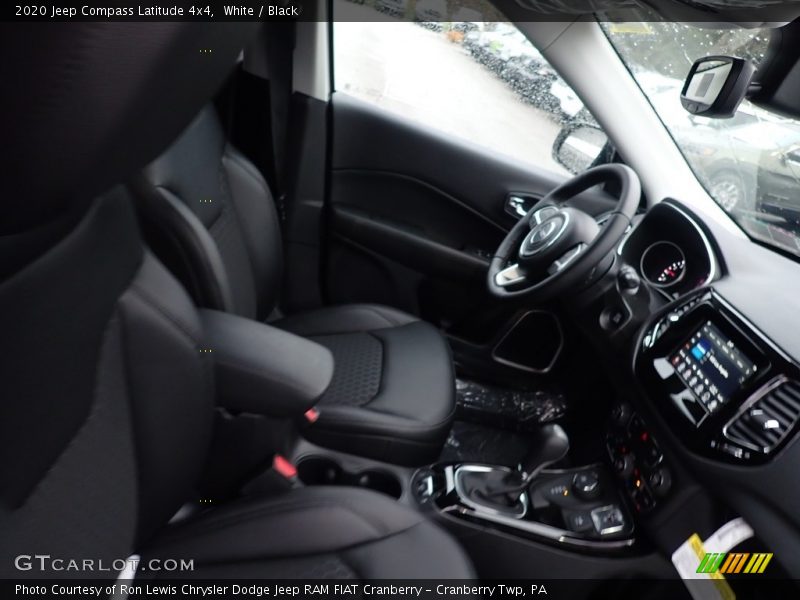 White / Black 2020 Jeep Compass Latitude 4x4