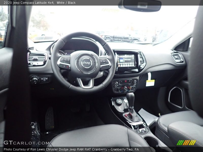 Dashboard of 2020 Compass Latitude 4x4