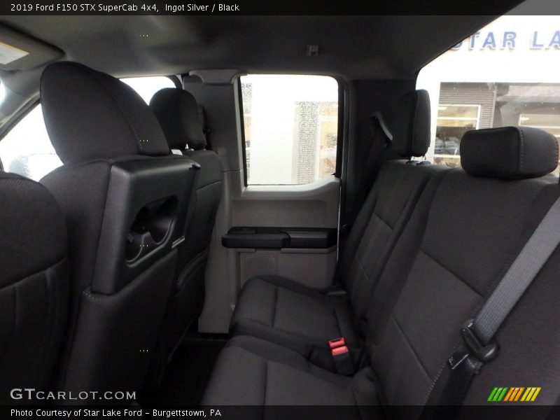 Ingot Silver / Black 2019 Ford F150 STX SuperCab 4x4