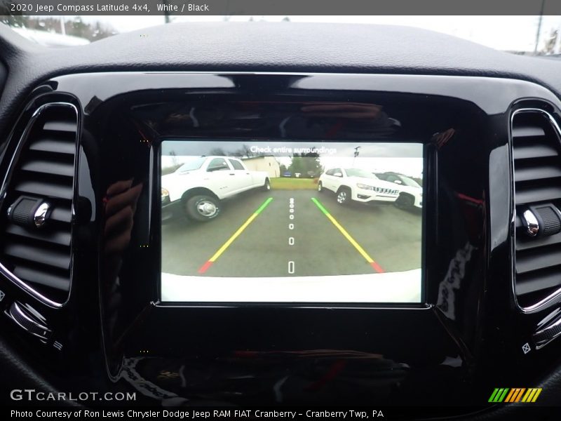 White / Black 2020 Jeep Compass Latitude 4x4