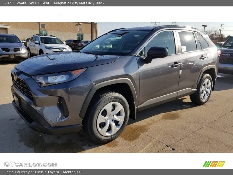 Magnetic Gray Metallic / Black 2020 Toyota RAV4 LE AWD