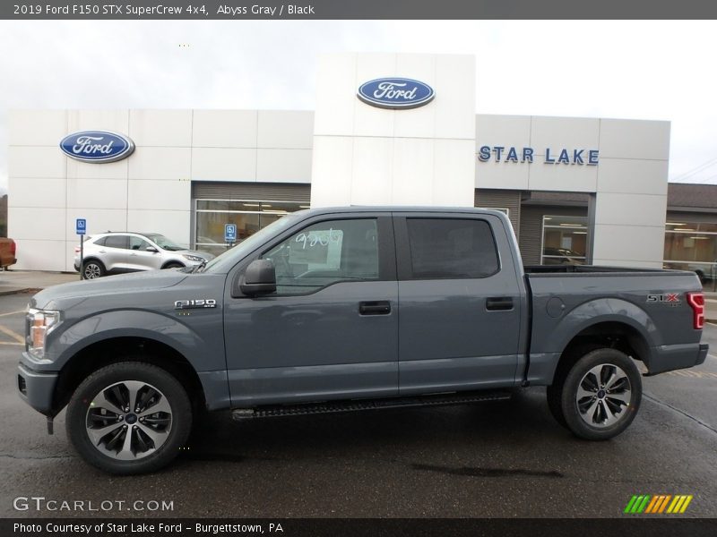 Abyss Gray / Black 2019 Ford F150 STX SuperCrew 4x4