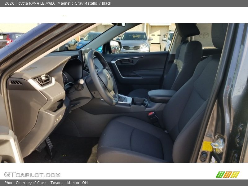Magnetic Gray Metallic / Black 2020 Toyota RAV4 LE AWD