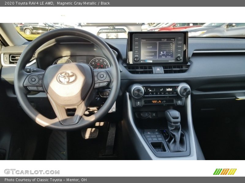 Magnetic Gray Metallic / Black 2020 Toyota RAV4 LE AWD