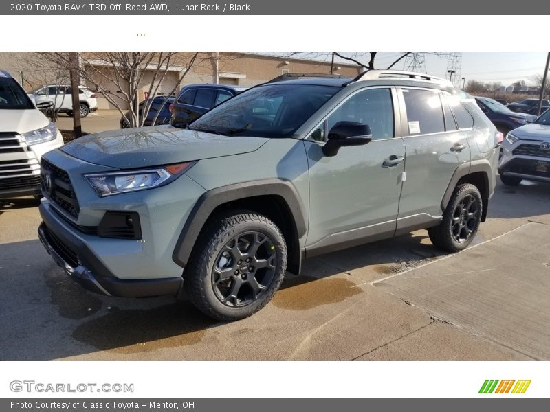 Lunar Rock / Black 2020 Toyota RAV4 TRD Off-Road AWD