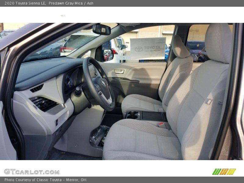Predawn Gray Mica / Ash 2020 Toyota Sienna LE