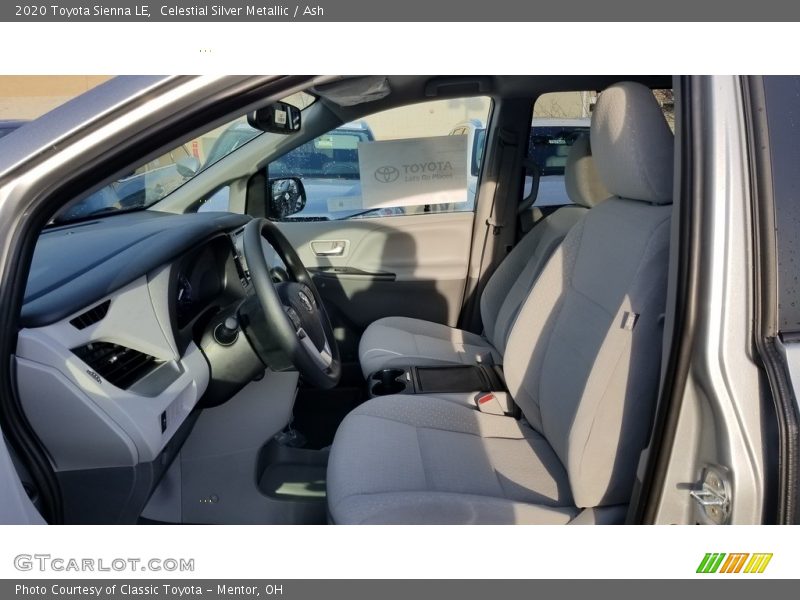 Celestial Silver Metallic / Ash 2020 Toyota Sienna LE