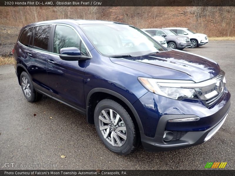 Front 3/4 View of 2020 Pilot EX-L AWD