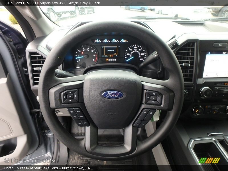 Abyss Gray / Black 2019 Ford F150 STX SuperCrew 4x4