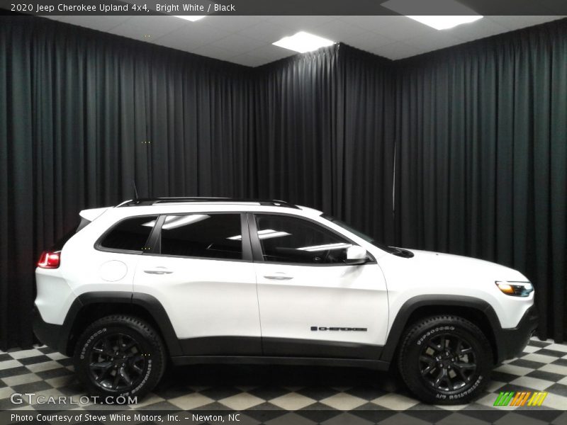 Bright White / Black 2020 Jeep Cherokee Upland 4x4