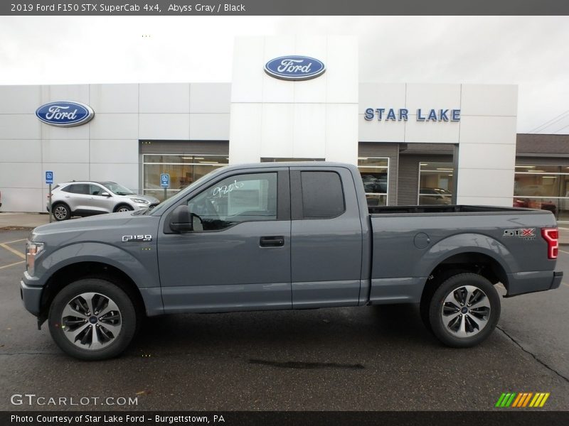 Abyss Gray / Black 2019 Ford F150 STX SuperCab 4x4