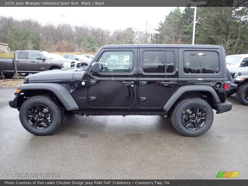  2020 Wrangler Unlimited Sport 4x4 Black