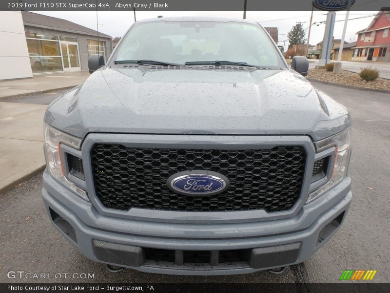 Abyss Gray / Black 2019 Ford F150 STX SuperCab 4x4